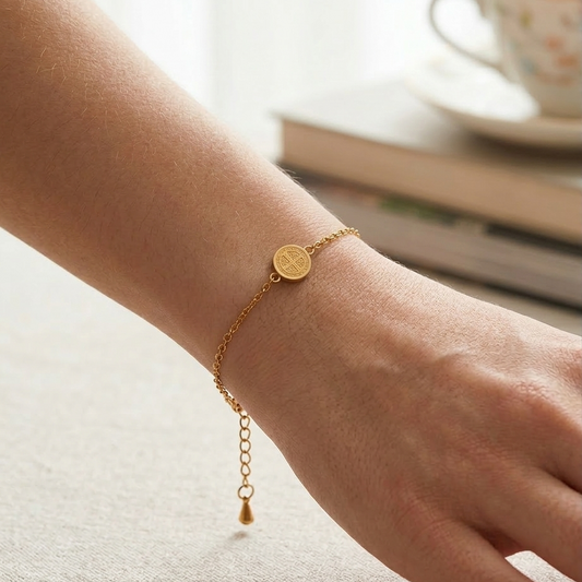 Pulsera San Benito - Gold
