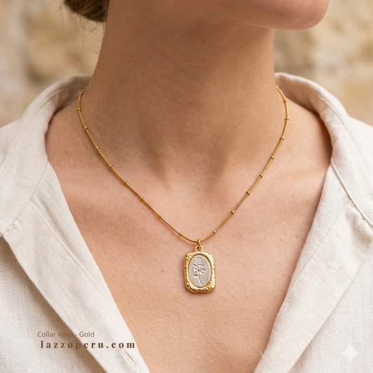 Collar Rosa - Gold