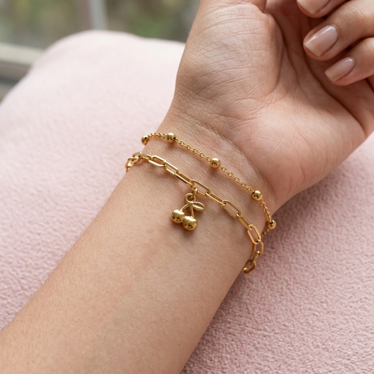 Pulsera Cherry - Gold