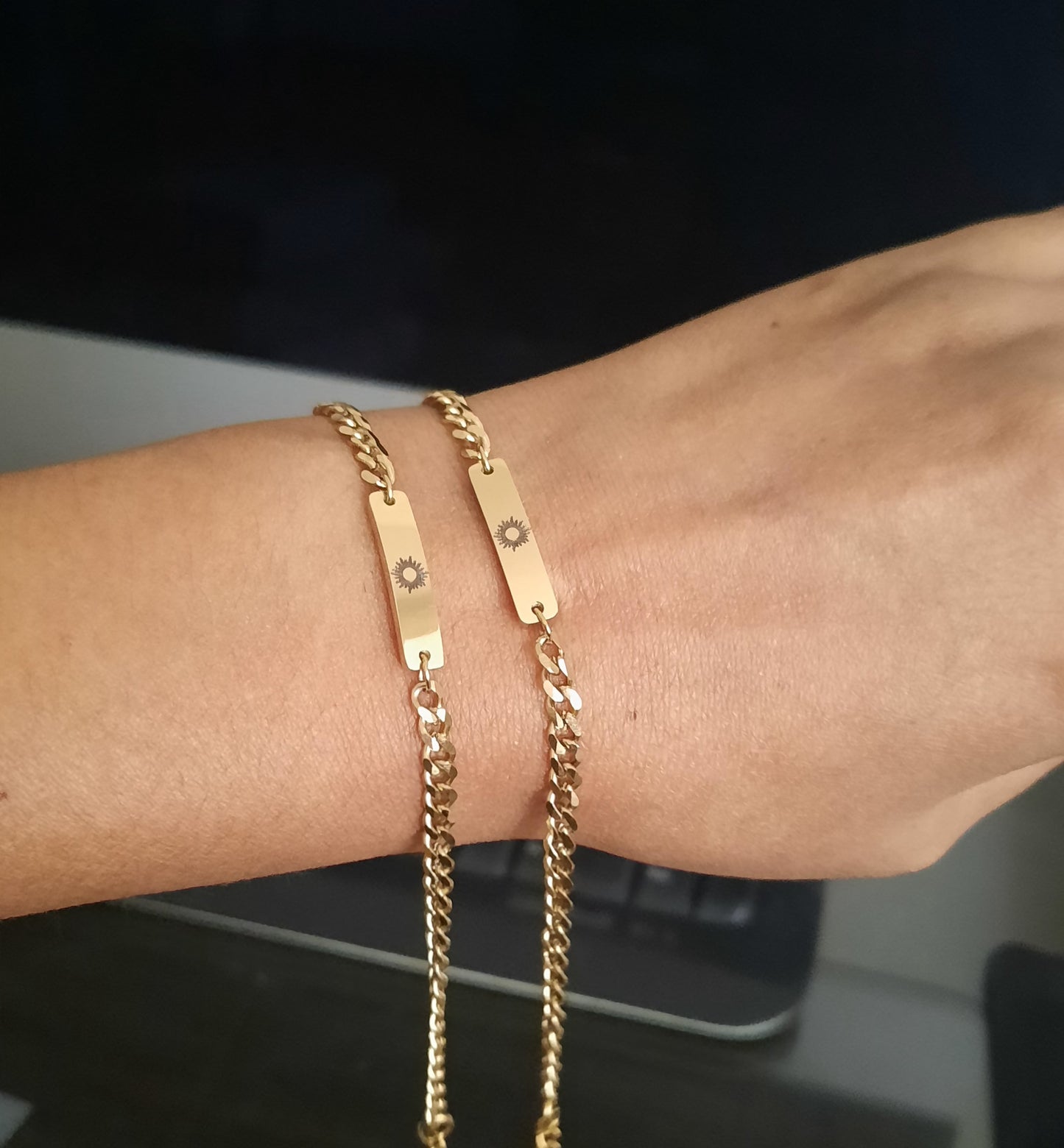Pulseras Gia - Gold - Personalizadas