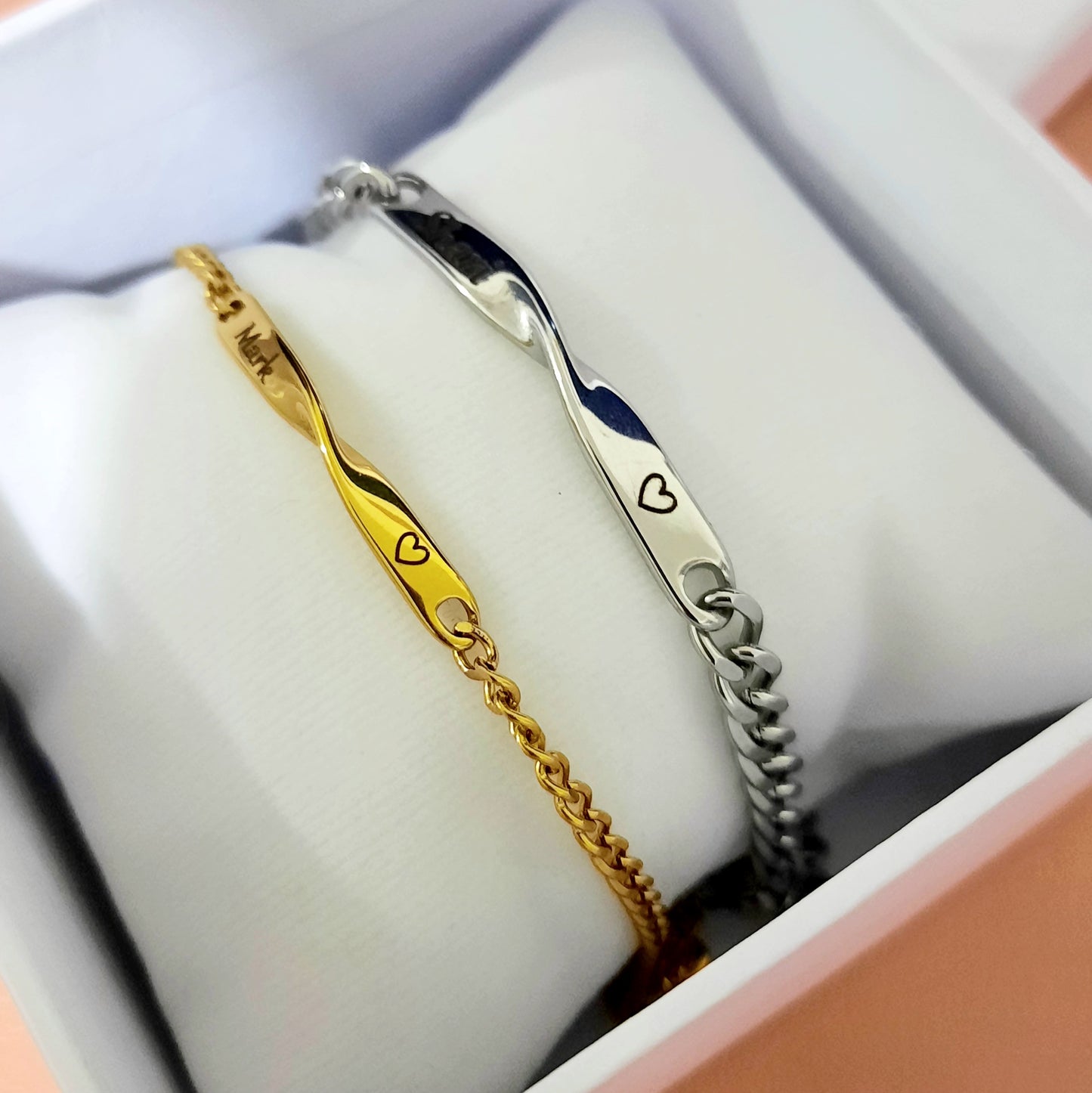 Pack - Pulseras Afrodita -Silver & Gold - Personalizadas