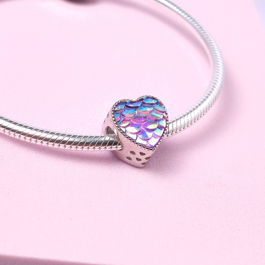 Charm Corazón Sirena