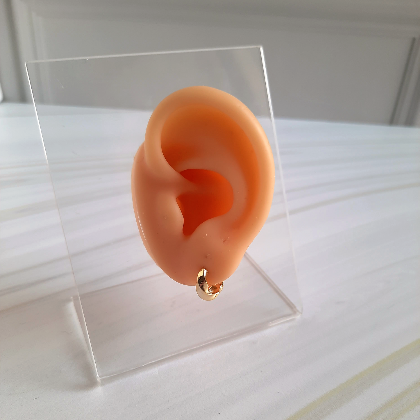 Argollas Roma Maxi - Gold - 9mm