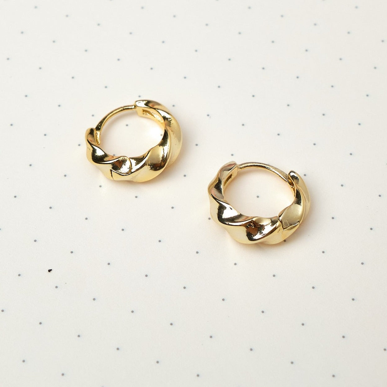 Argollas Roma Maxi - Gold - 9mm