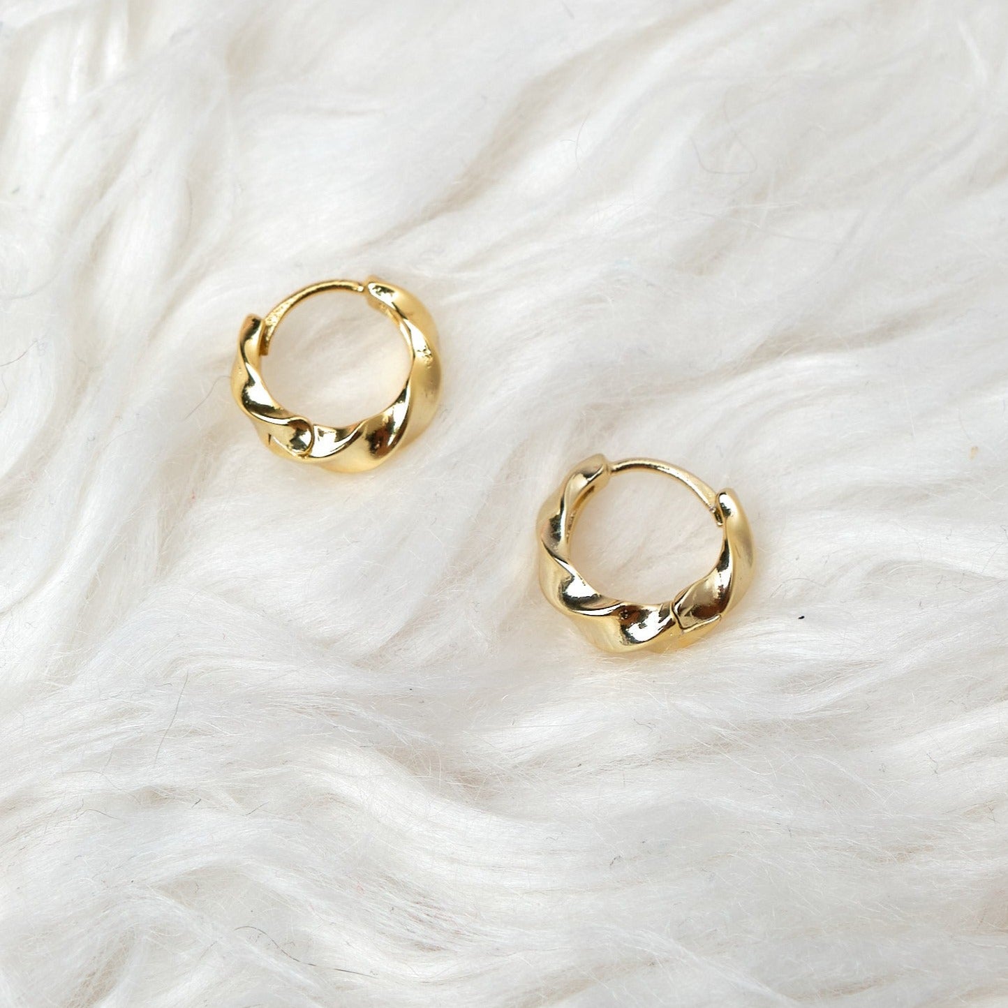 Argollas Roma Maxi - Gold - 9mm