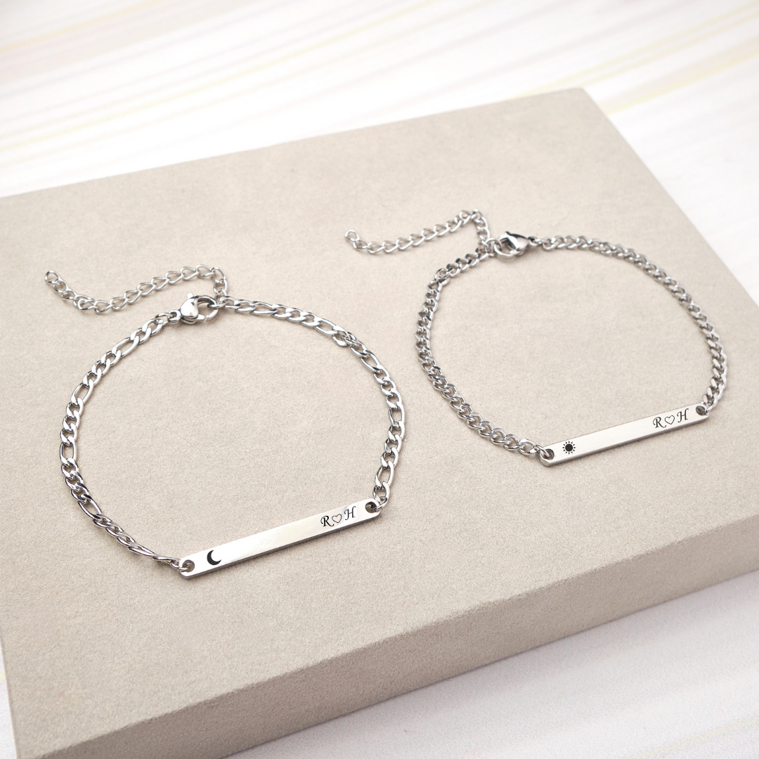 Pack - Pulseras Carla - Silver - Personalizadas