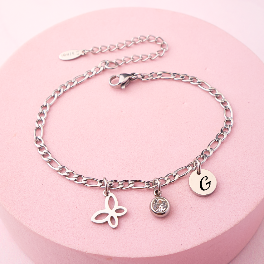 Pulsera Kiara - Silver - Personalizada