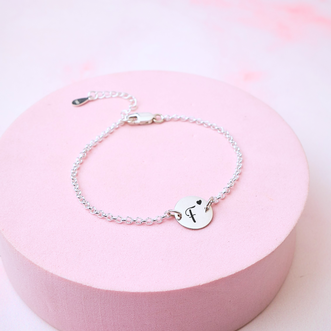 Pulsera Alana  - Silver - Personalizada