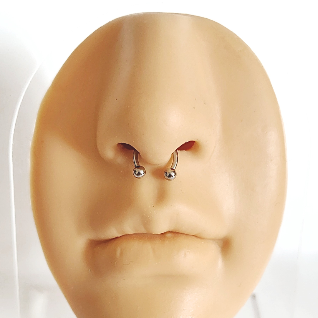 Piercing Shannel - Silver - 8mm