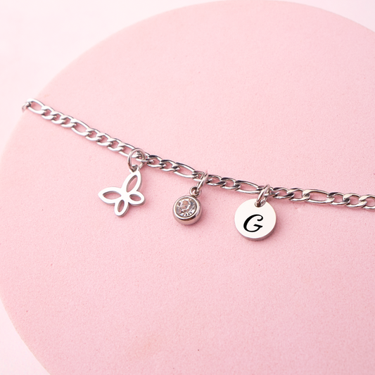 Pulsera Kiara - Silver - Personalizada