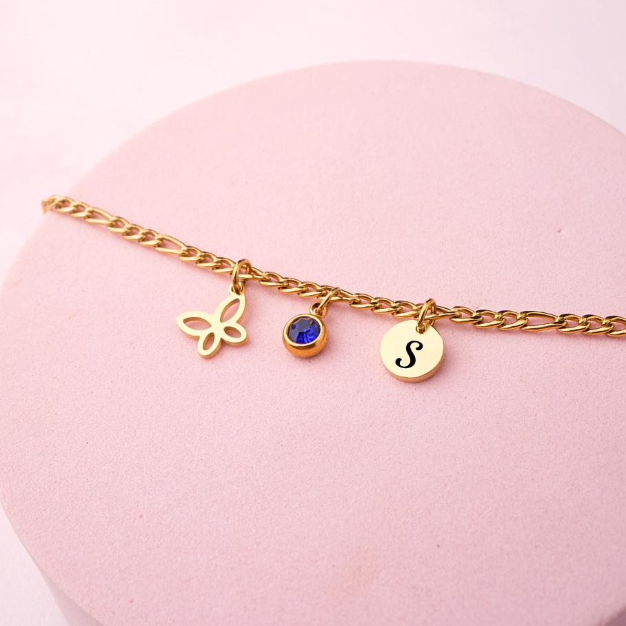 Pulsera Kiara - Gold - Personalizada