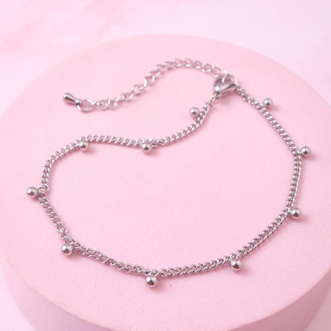 Tobillera Abigail - Silver