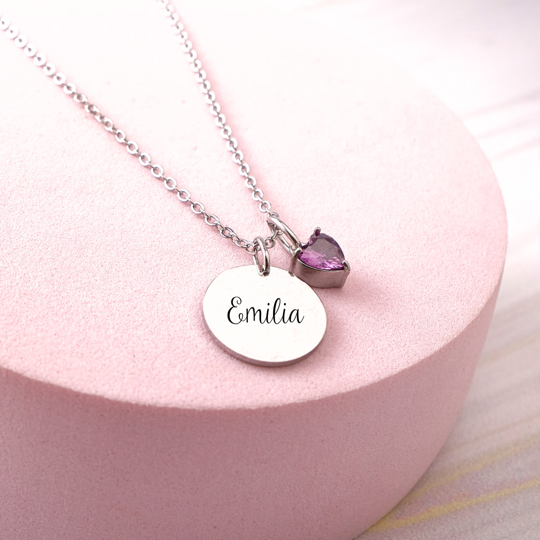 Collar Thais - Silver - Personalizado