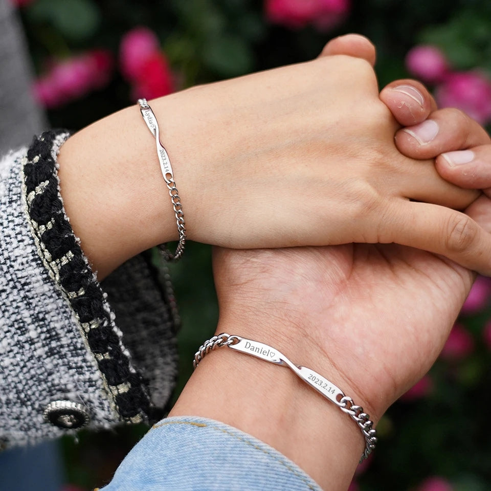 Pack - Pulseras Afrodita -Silver - Personalizadas