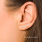 Ear Climber Raizel - Cristal - Gold