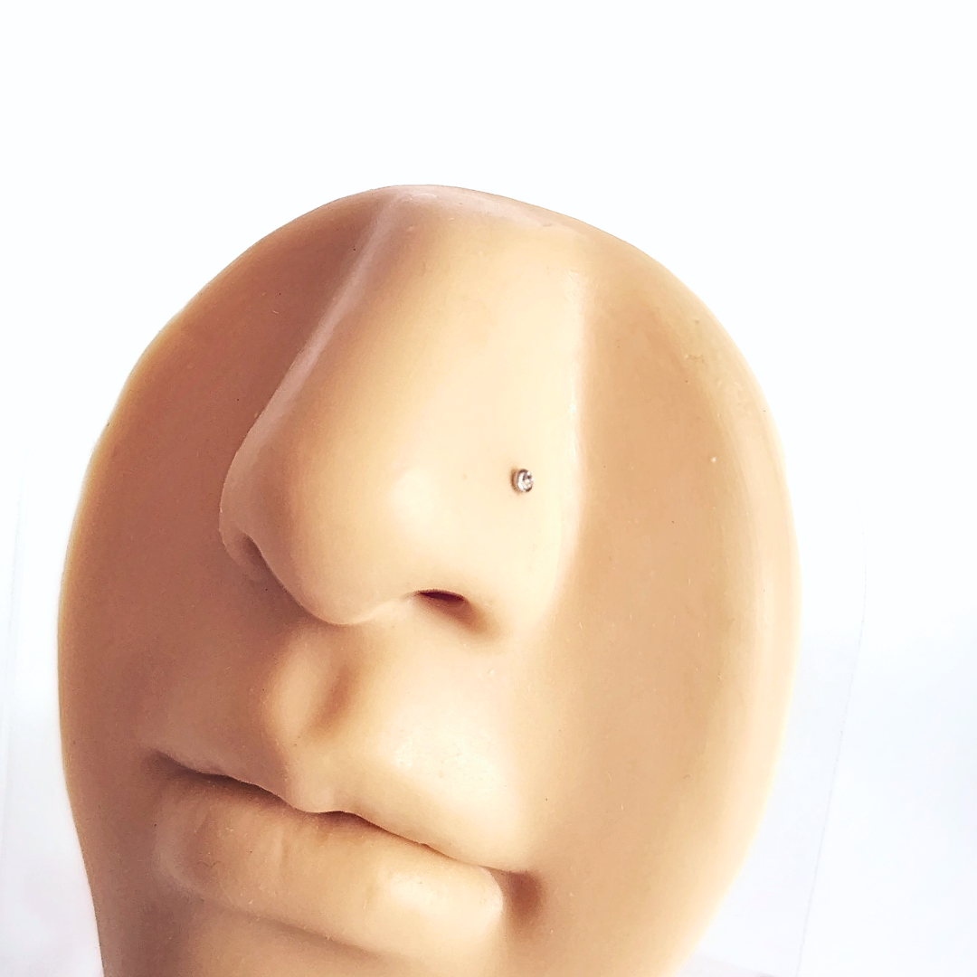 Piercing Maite - Silver - Nostril - 2 mm