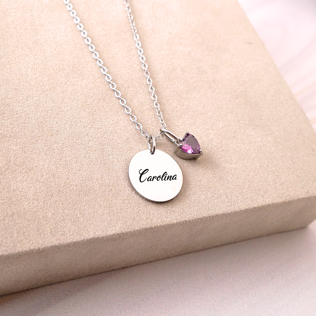 Collar Thais - Silver - Personalizado