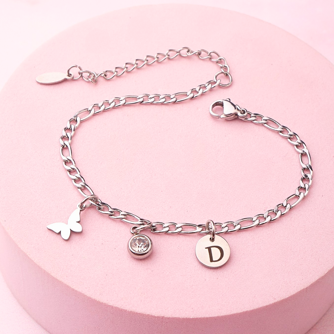 Pulsera Sofía - Silver - Personalizada
