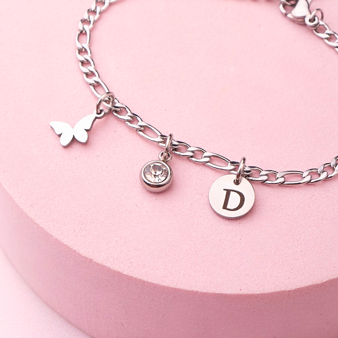Pulsera Sofía - Silver - Personalizada