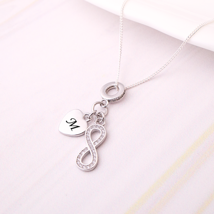 Charm Corazón infinito - Personalizado
