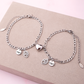 Pack - Pulseras Corazones - Silver - Personalizadas