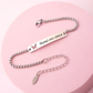 Pulsera Itzel - Silver - Personalizada