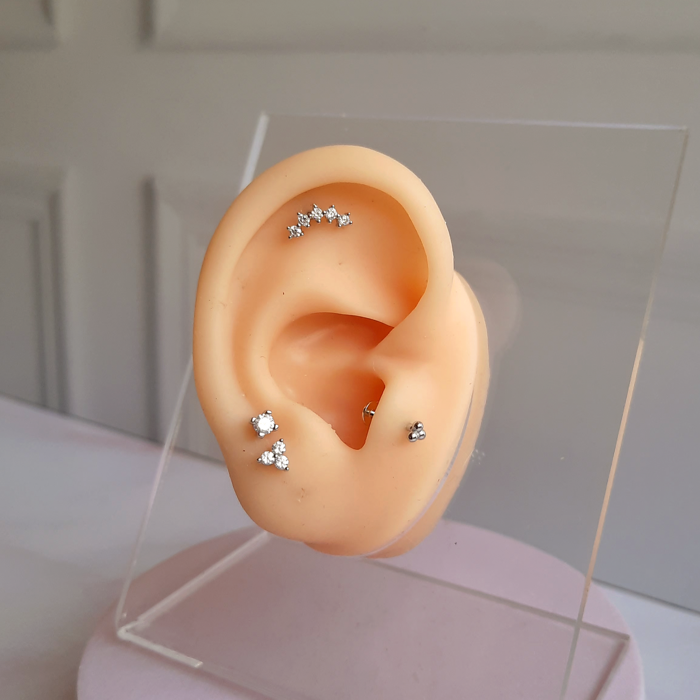 Piercing Casiopea - Silver - 10x3mm
