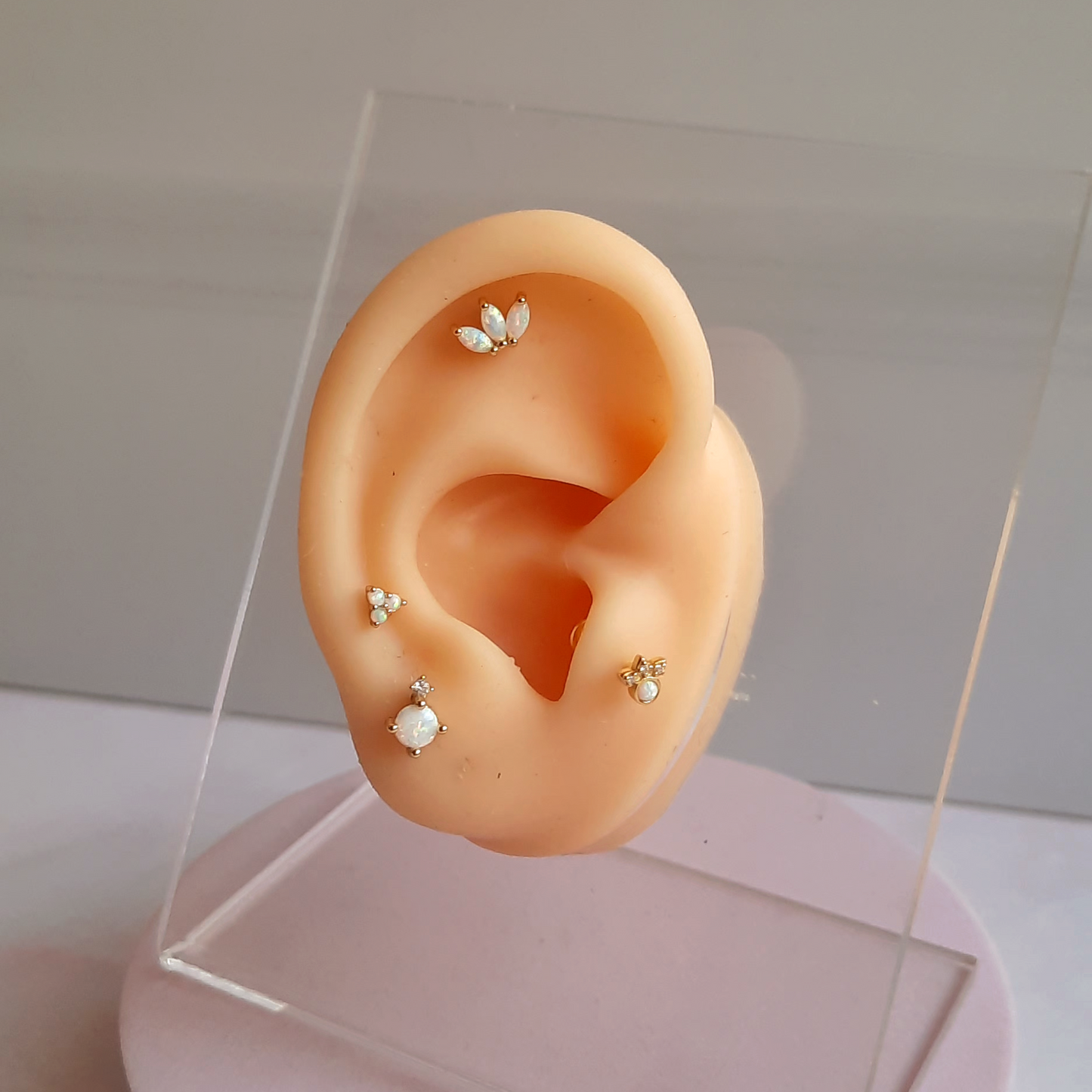 Piercing Wanda - Ópalo - Gold - 7x5mm