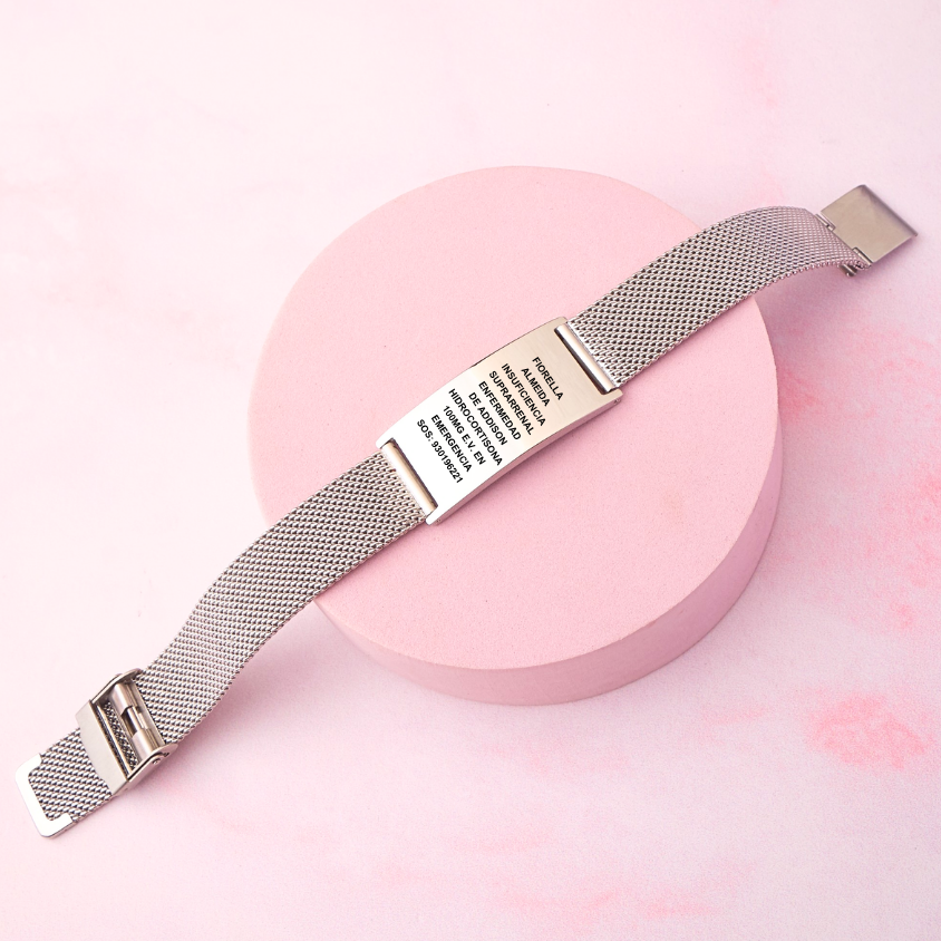 Pulsera Sandra - Silver - Personalizada