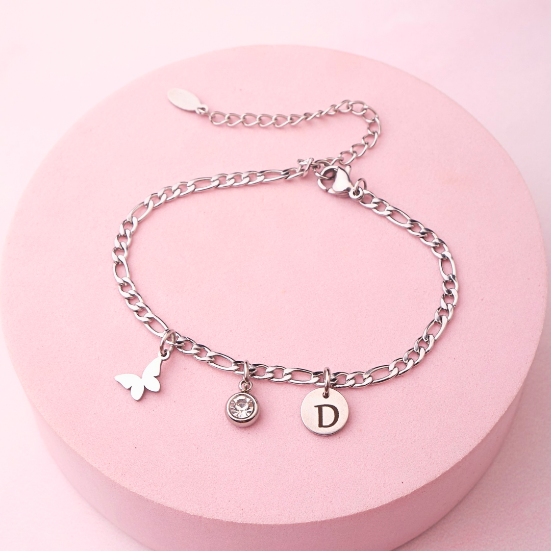 Pulsera Sofía - Silver - Personalizada