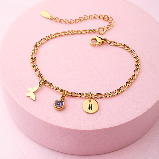 Pulsera Sofía - Gold - Personalizada