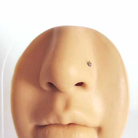 Piercing Laura - Silver - Nostril - 2 mm