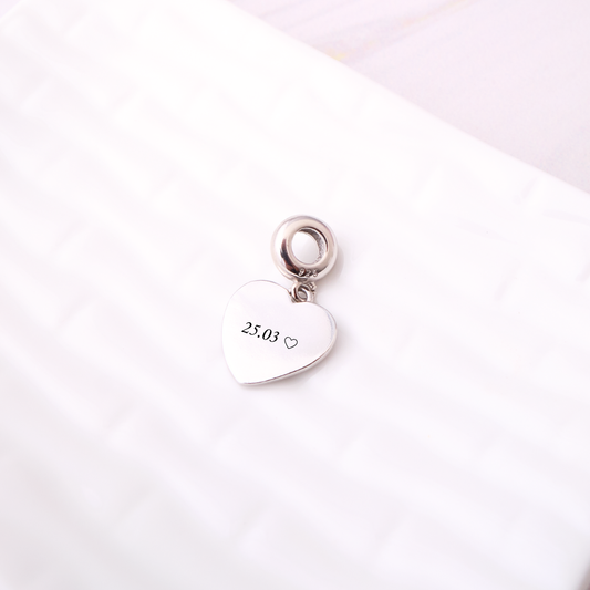 Charm Corazón - Personalizado