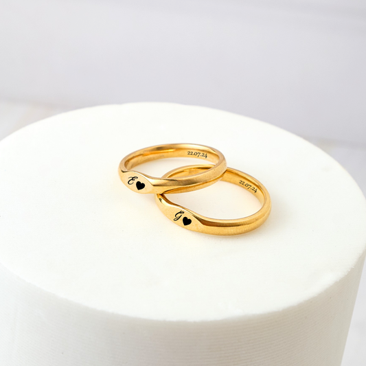 Anillo Gia - Gold - Personalizado