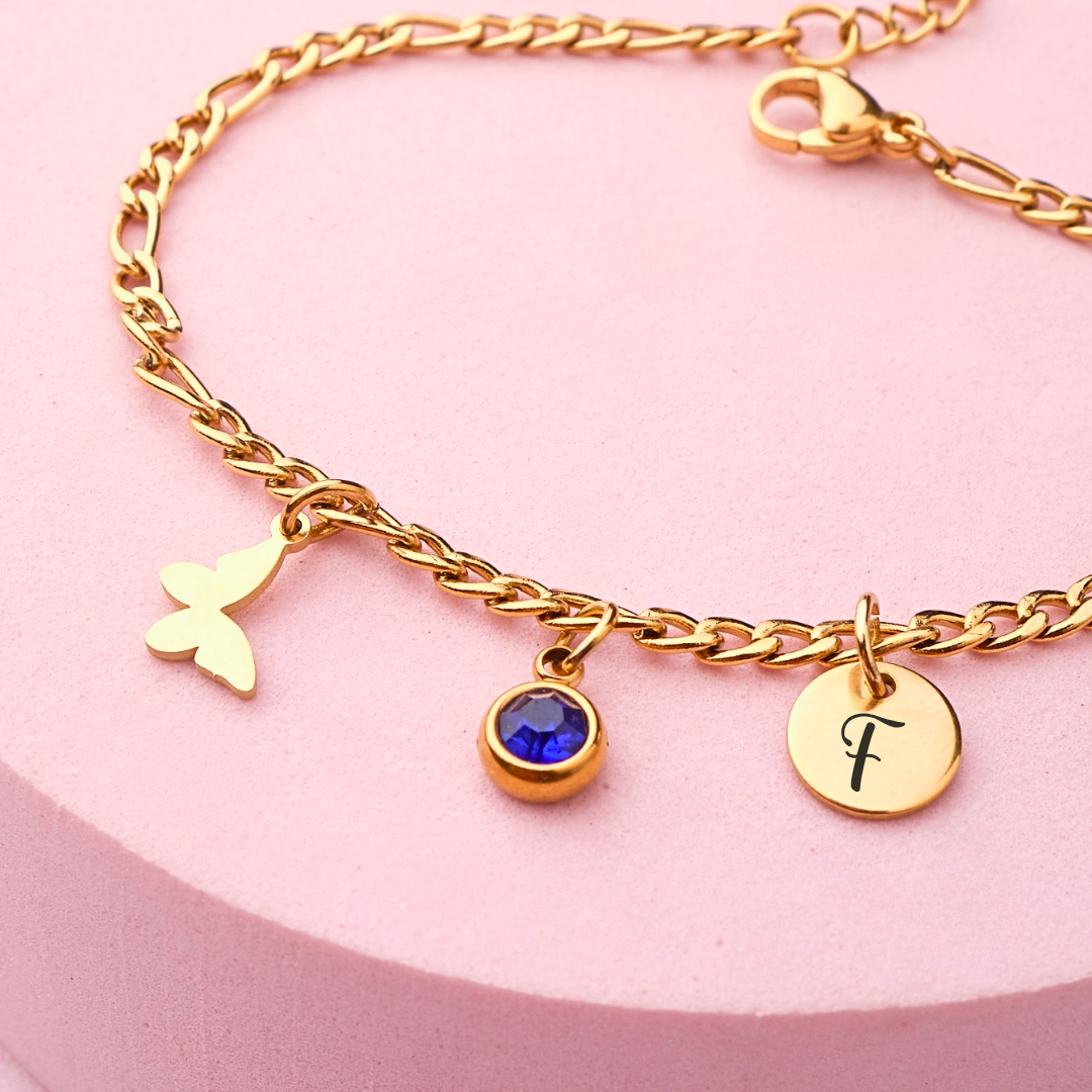 Pulsera Sofía - Gold - Personalizada