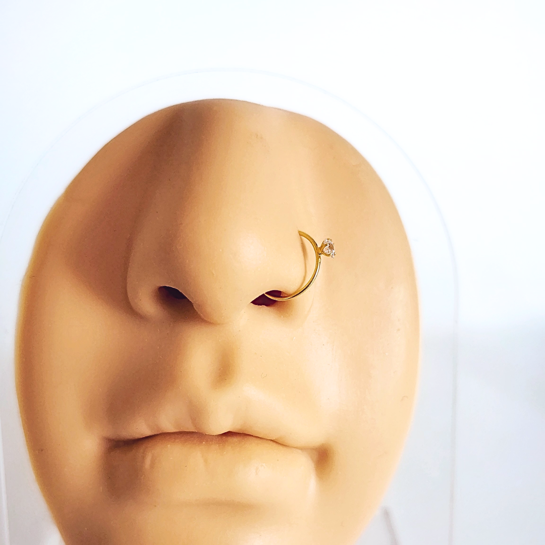 Piercing Mafer - Gold - Nostril - 9mm