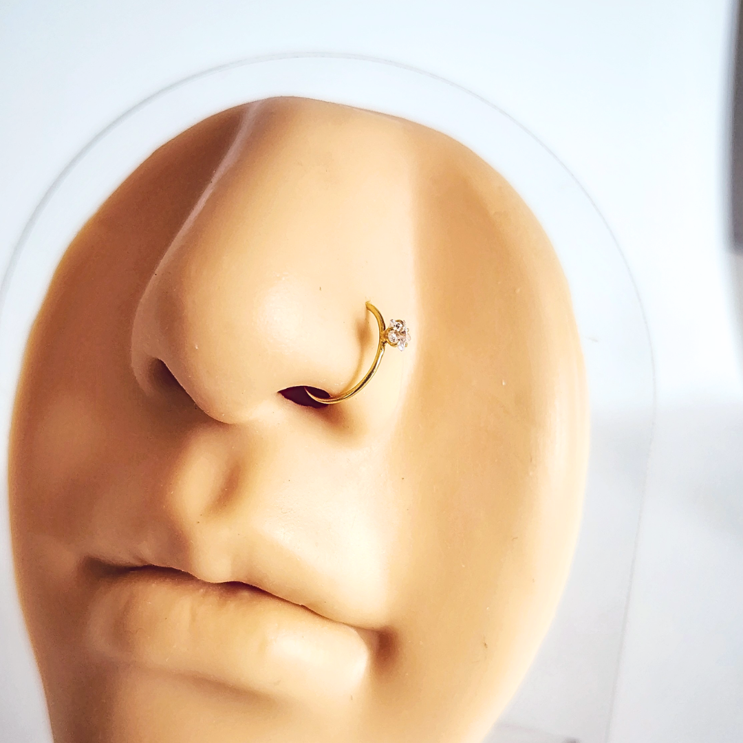 Piercing Mafer - Gold - Nostril - 9mm