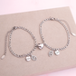Pack - Pulseras Corazones - Silver - Personalizadas