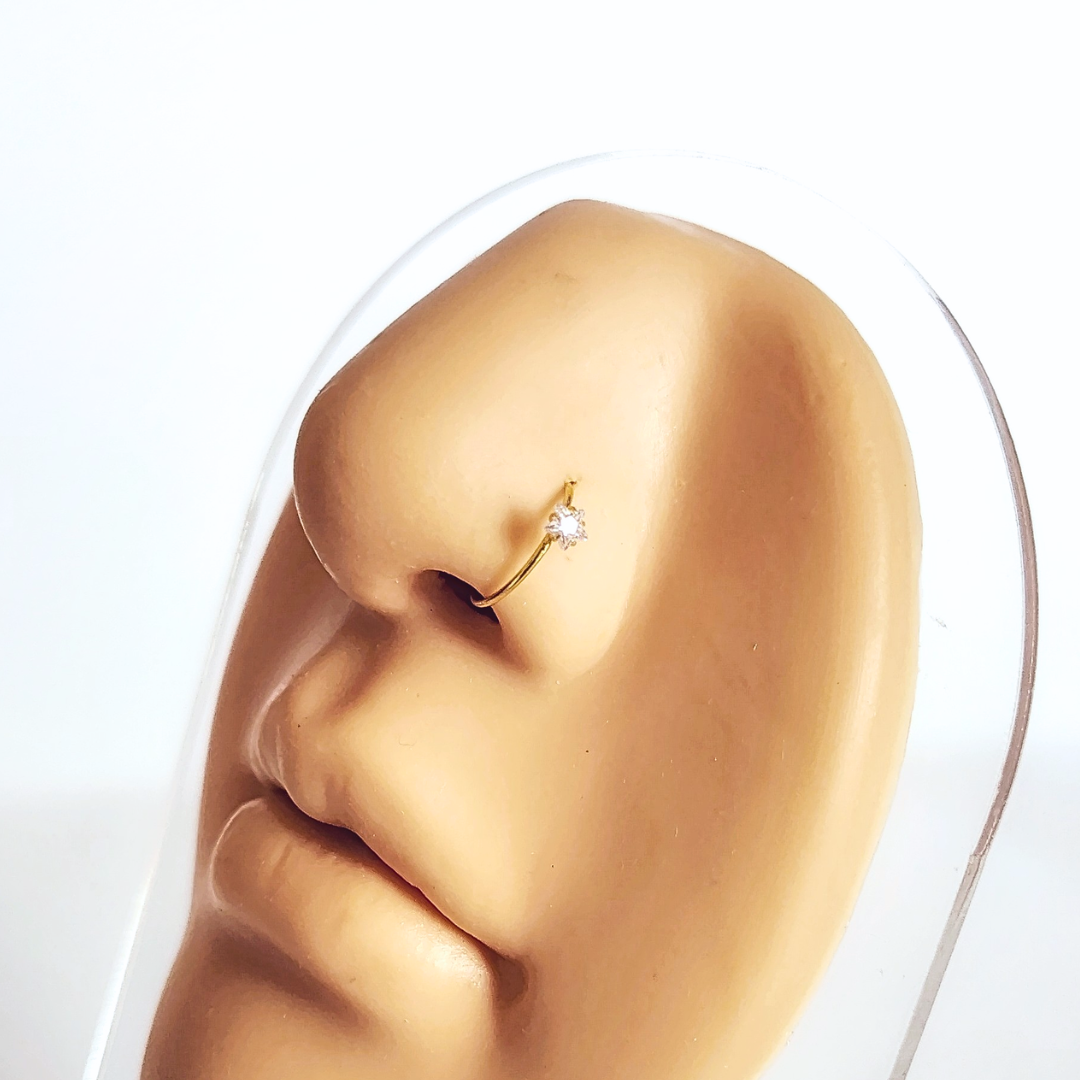 Piercing Mafer - Gold - Nostril - 9mm