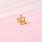 Piercing Estrella - Ópalo - Gold - 9mm