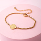 Pulsera San Benito - Gold - 10 mm