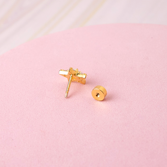 Piercing Estrella - Ópalo - Gold - 9mm