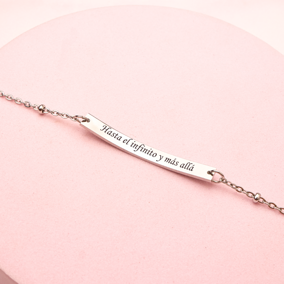 Pulsera Sandy - Silver - Personalizada