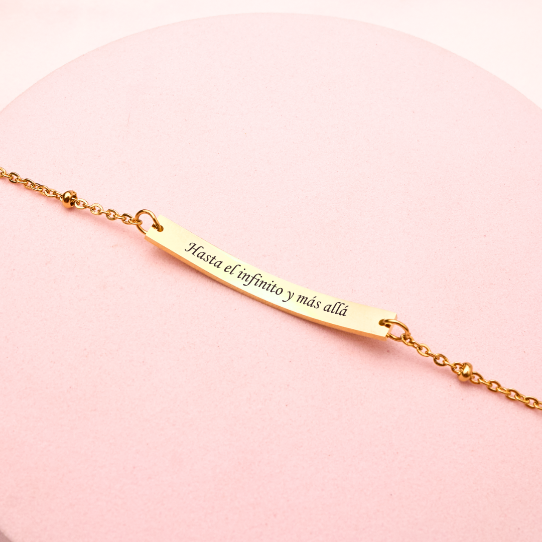 Pulsera Sandy - Gold - Personalizada
