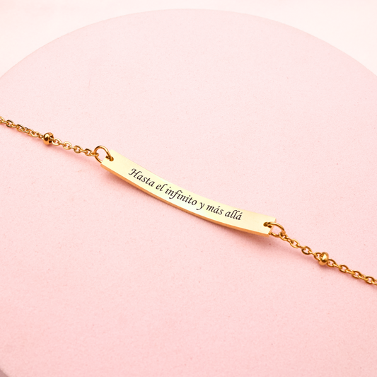 Pulsera Sandy - Gold - Personalizada
