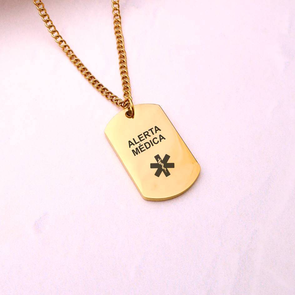 Collar Casius - Gold - Personalizado