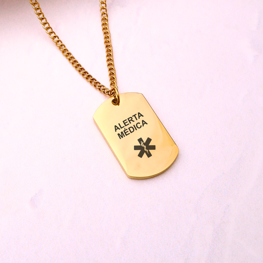 Collar Casius - Gold - Personalizado