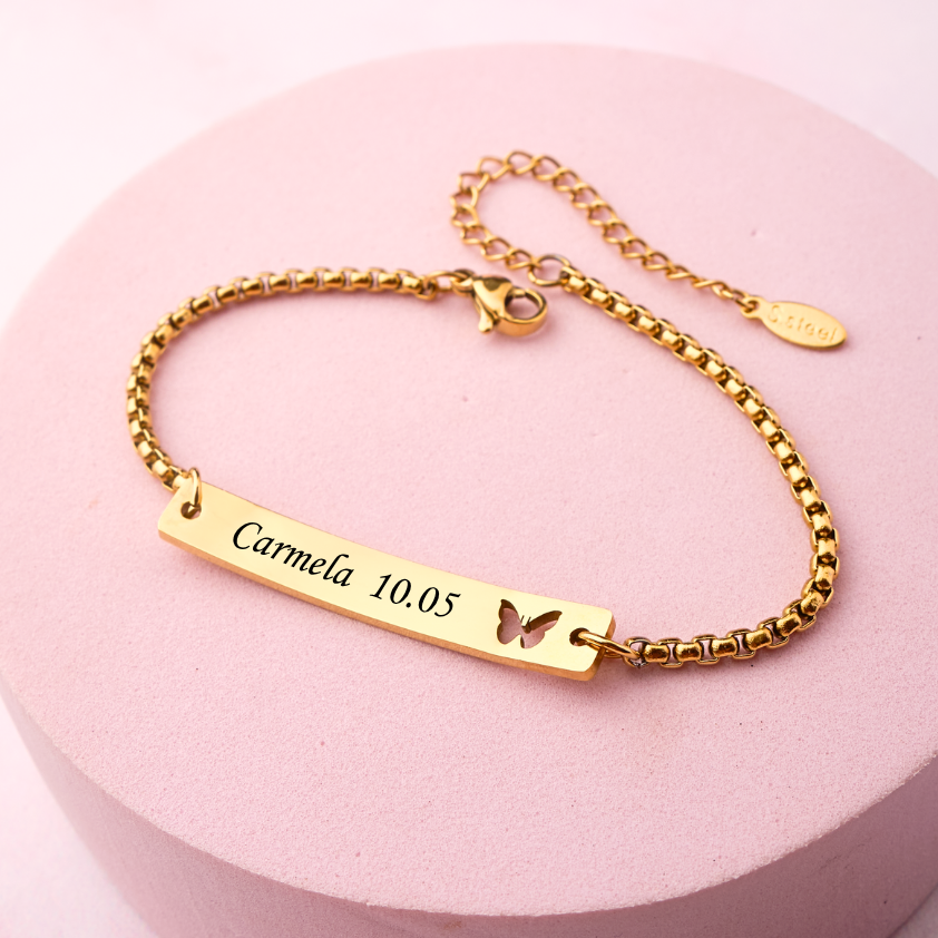 Pulsera Itzel - Gold - Personalizada