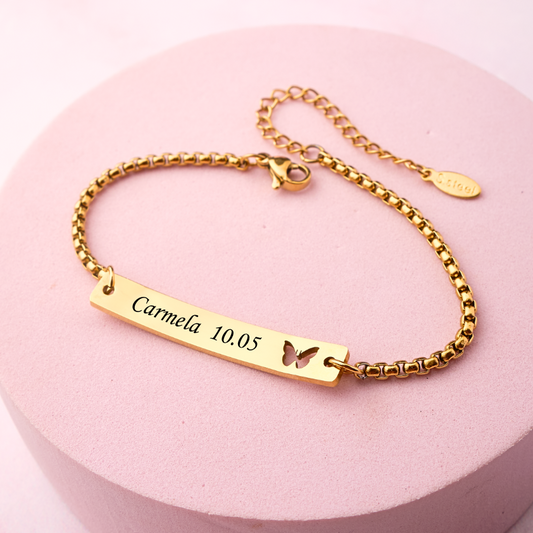 Pulsera Itzel - Gold - Personalizada