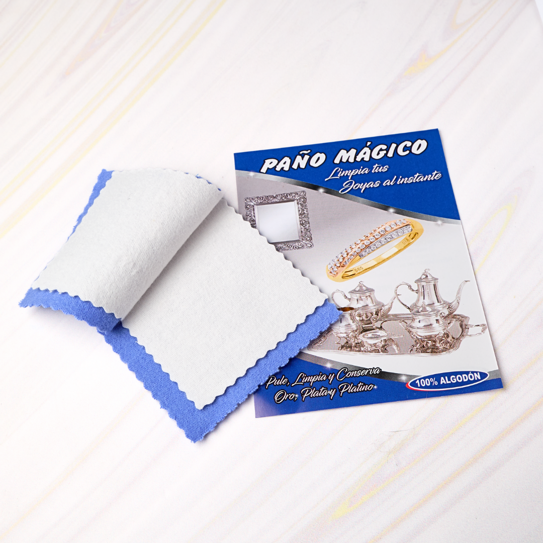 Paño Mágico - Limpia Joyas Oro y Plata